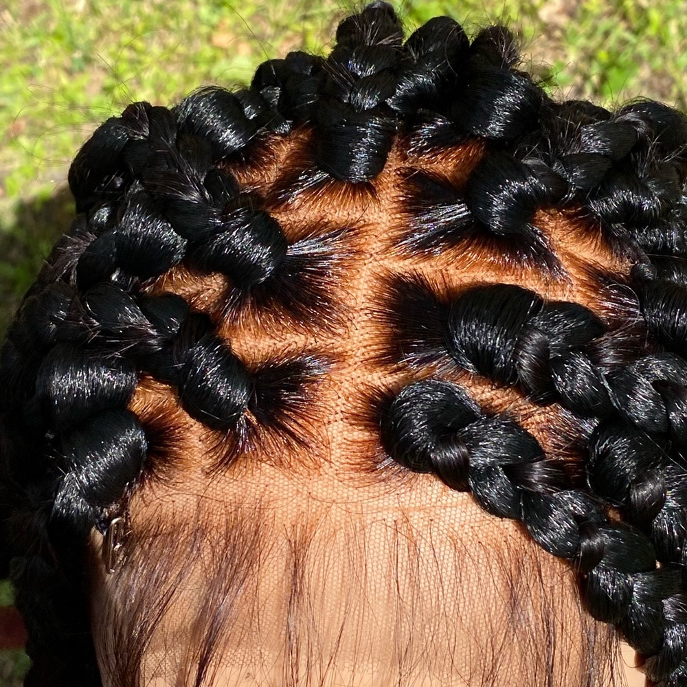 Custom made box braid wig - Picture 4 of 7